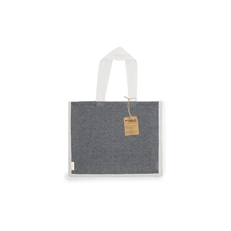 Sac Écologique et Pratique Personnalisé de Shopping Talara pas cher Taille textile : M Couleurs : gris métallisé objet publicita