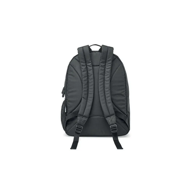 Sac à dos ordinateur écologique RPET 300D - VALLEY BACKPACK Matières : bambou Couleurs : bois personnalisable avec votre logo