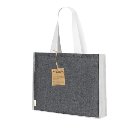 Sac Écologique et Pratique Personnalisé de Shopping Talara pas cher Taille textile : XL Couleurs : gris métallisé objet promo pe