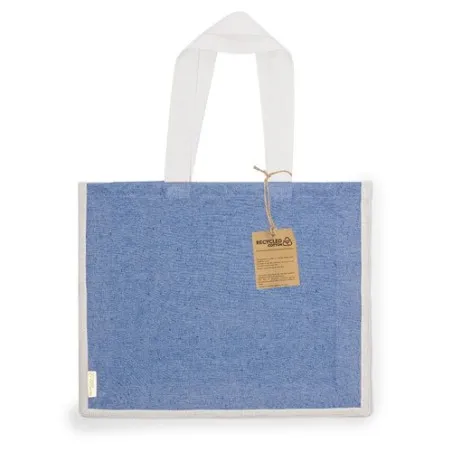 Sac Écologique et Pratique Personnalisé de Shopping Talara pas cher Taille textile : XL Couleurs : gris métallisé personnalisati