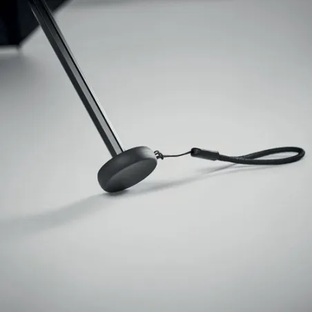 Parapluie pliant ultra léger personnalisé MINIBRELLA Matières : bambou Couleurs : bois goodies publicitaire événementiel