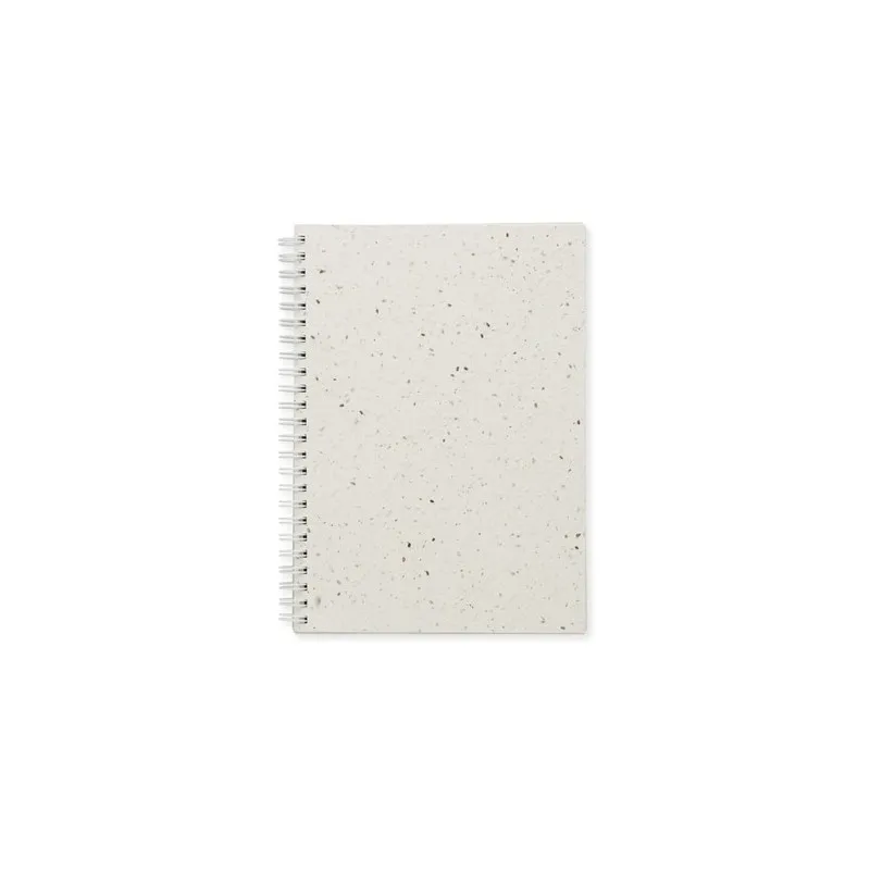 Carnet A5 Écologique en Papier Semence Personnalisé - SEED RING Matières : PET Couleurs : noir cadeau entreprise pas cher