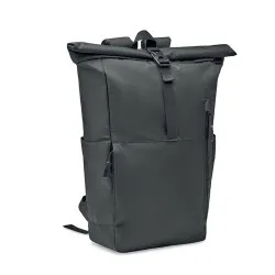 Sac à Dos Écologique RPET 300D Personnalisé pour Ordinateur VALLEY ROLLPACK Matières : acrylique Couleurs : rouge