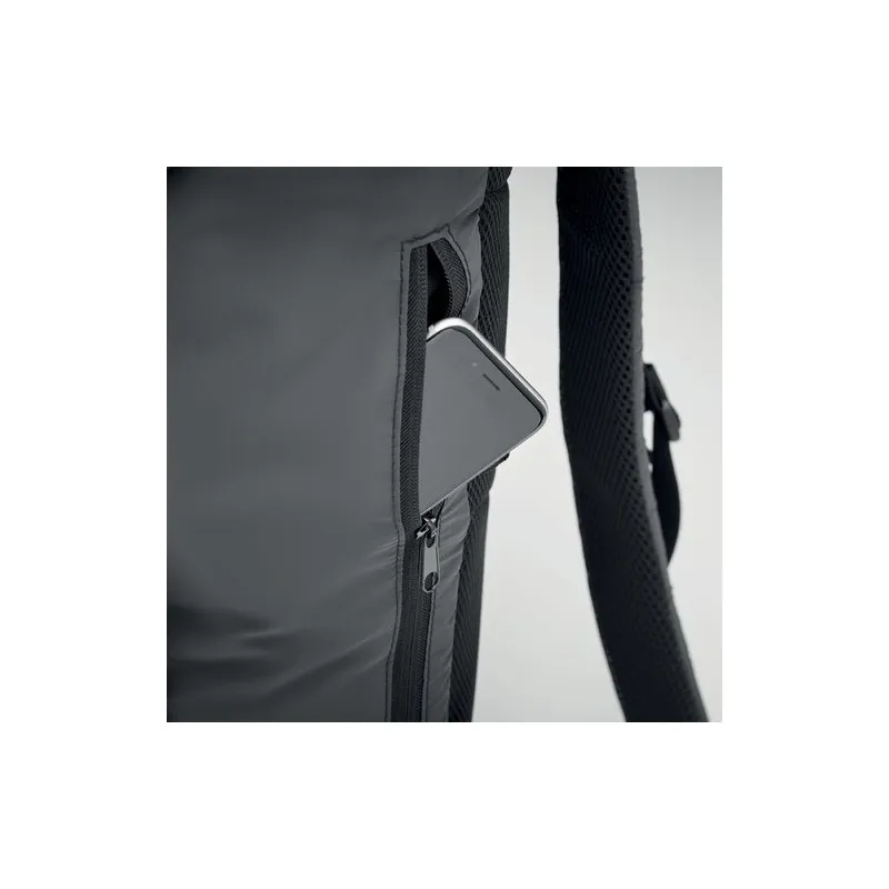 Sac à dos écologique en polyester 190T pour le business EIGER Matières : PU Couleurs : blanc cadeau entreprise pas cher