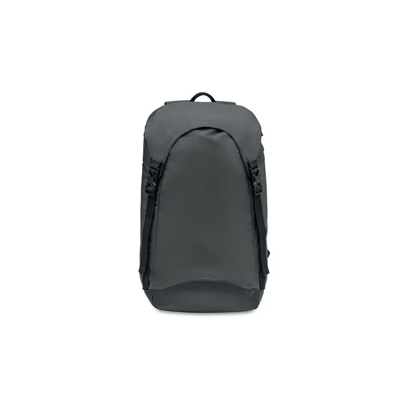 Sac à dos écologique en polyester 190T pour le business EIGER Matières : PU Couleurs : blanc goodies publicitaire événementiel