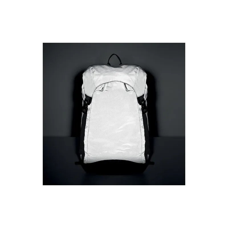 Sac à dos écologique en polyester 190T pour le business EIGER Matières : PU Couleurs : blanc objet promotionnel éco-responsable