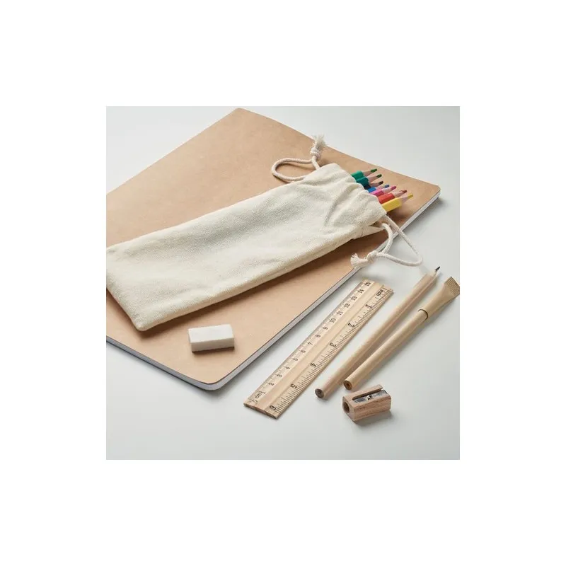 Set de dessin personnalisé pour enfants - FUNDRAW Matières : tritan Couleurs : gris transparent marquage laser ultra précis