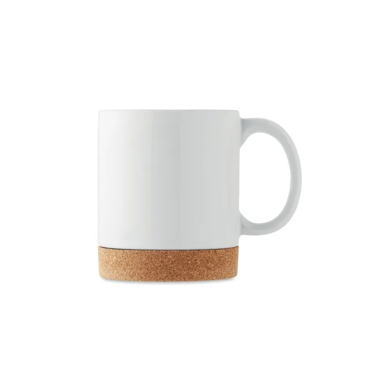 Mug en céramique écologique personnalisé 280 ml | KAROO Matières : tritan Couleurs : transparent cadeau entreprise pas cher
