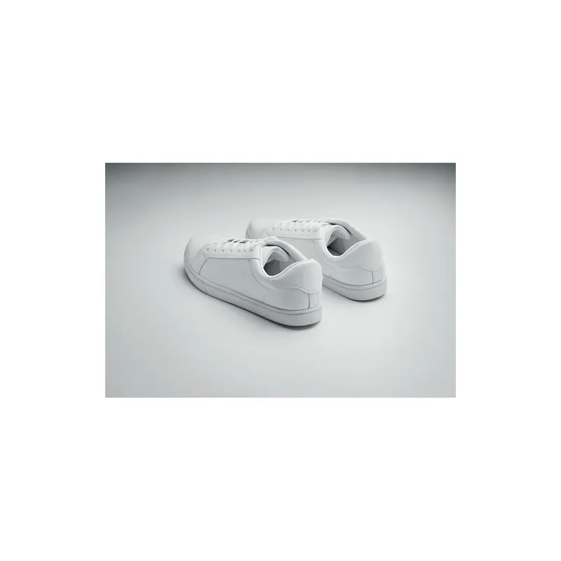 Baskets en PU Taille 41 - Confort et Style Blanc