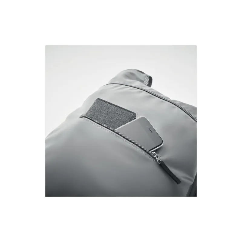 Sac de sport réfléchissant pratique et personnalisé | DESTELLO Matières : polypropylène (PP) Couleurs : rouge Contenance : 120 m