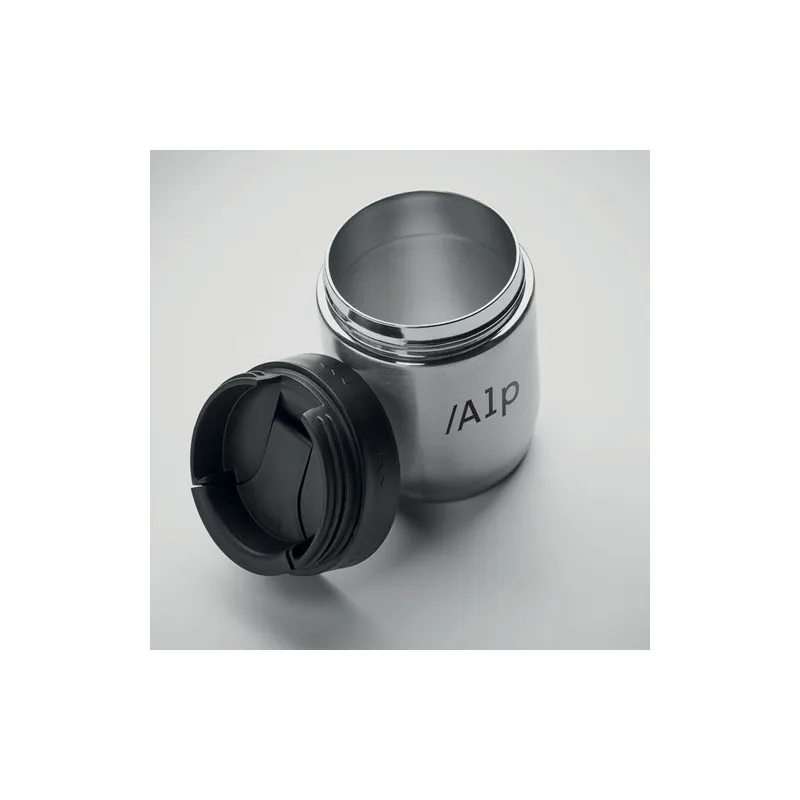 Bouteille isotherme double paroi personnalisée 500ml - ATERA Matières : polypropylène (PP) Couleurs : blanc Contenance : 30 ml c