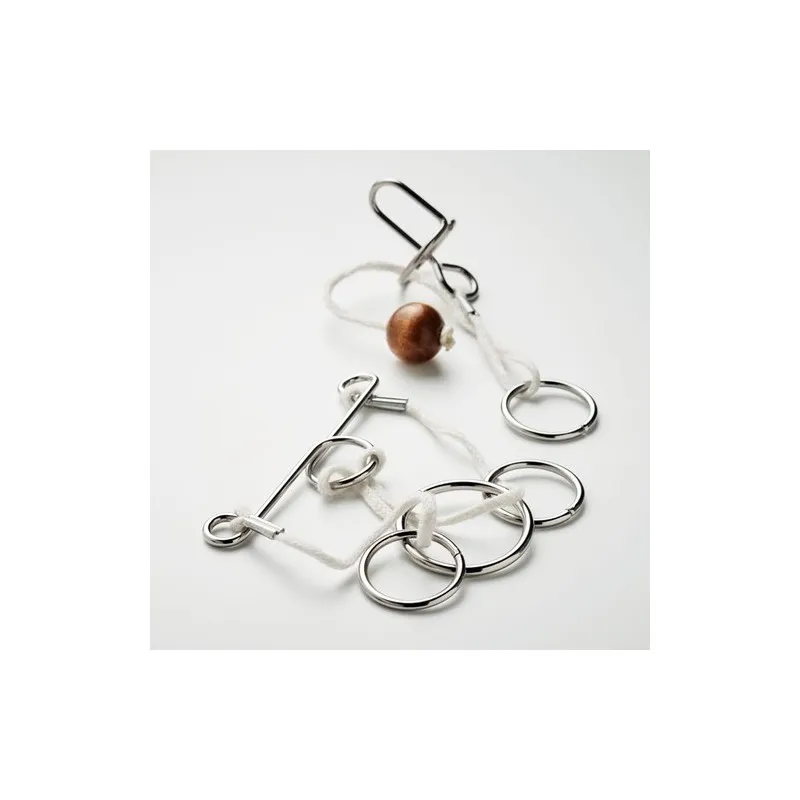 Jeu de Casse-tête en Métal - Lot de 2