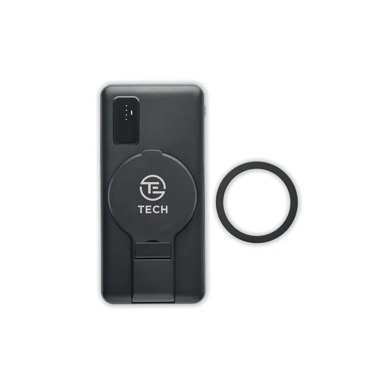 Powerbank sans fil personnalisé et chargeur écologique | CHARGE UP Matières : polypropylène (PP) Couleurs : givré Contenance : 5