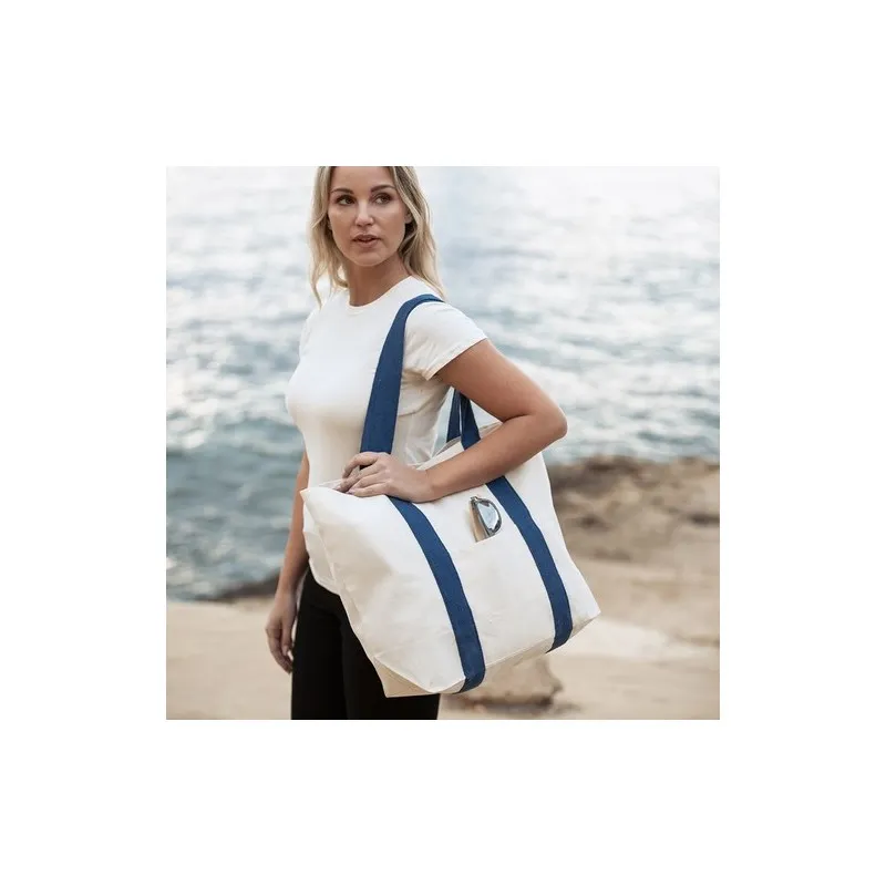 Sac de Plage Personnalisé Dretan Taille textile : M Couleurs : noir marquage laser ultra précis