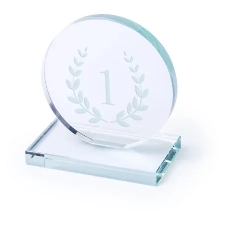 Plaque Owen - Trophée en Verre Élegant Personnalisé