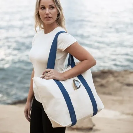 Sac de Plage Personnalisé Dretan Taille textile : XL Couleurs : noir impression haute définition