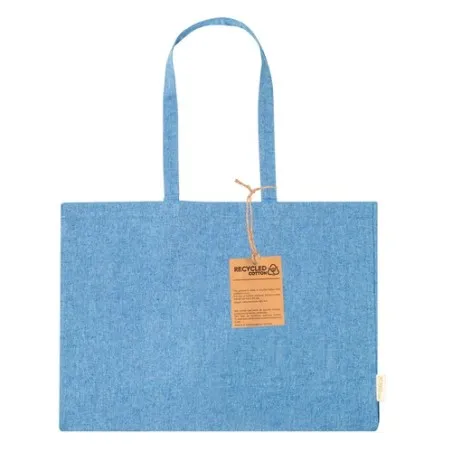 Sac Écologique et Pratique de Shopping Bonillo pas cher Taille textile : L Couleurs : bleu marine objet promo petit budget