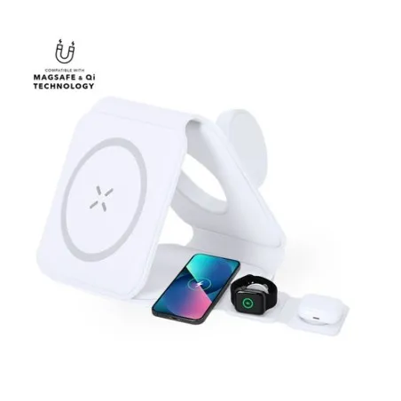 Chargeur pas cher personnalisé Tardim Couleurs : naturel Matières : polyester recyclé personnalisable avec votre logo