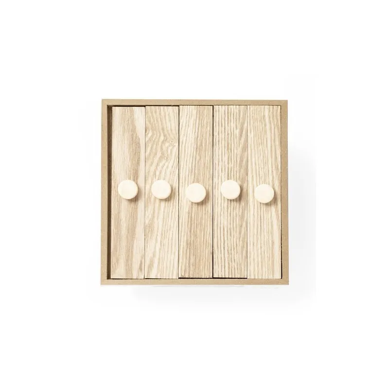 Porte-Photos Vesper : Design Élégant en Bois Naturel