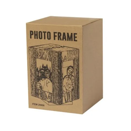 Porte-Photos Vesper : Design Élégant en Bois Naturel