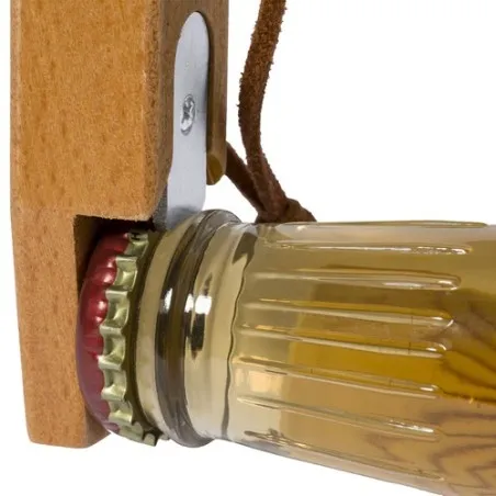 Ouvre Bouteille Écologique Personnalisé - Cesaris Couleurs : blanc goodies publicitaire événementiel