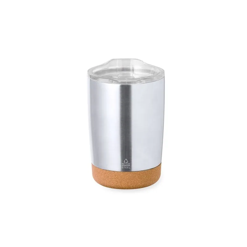 Mug Isotherme Écologique Personnalisé Thermique Sarski Matières : polypropylène (PP) Couleurs : rose