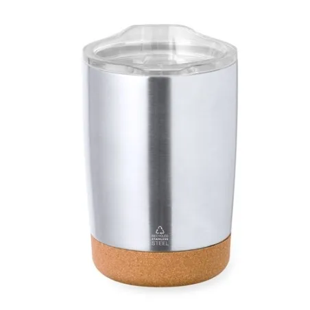 Mug Isotherme Écologique Personnalisé Thermique Sarski Matières : polypropylène (PP) Couleurs : rose