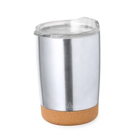 Mug Isotherme Écologique Personnalisé Thermique Sarski Matières : polypropylène (PP) Couleurs : rose cadeau entreprise pas cher