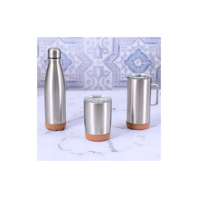 Mug Isotherme Écologique Personnalisé Thermique Sarski Matières : polypropylène (PP) Couleurs : rose marquage laser ultra précis
