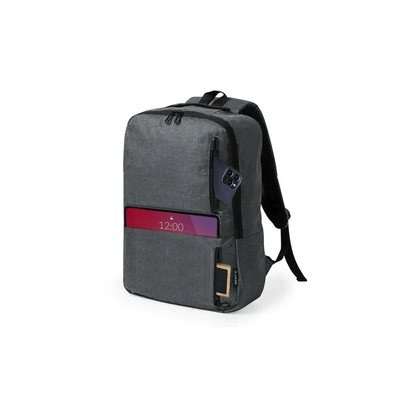 Sac à Dos Écologique Publicitaire Ingria Matières : PU Couleurs : rouge cadeau client original