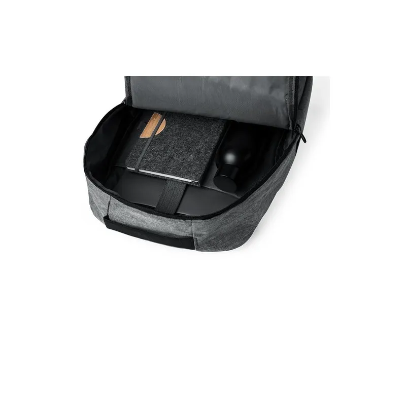 Sac à Dos Écologique Publicitaire Ingria Matières : PU Couleurs : bleu impression logo haute qualité