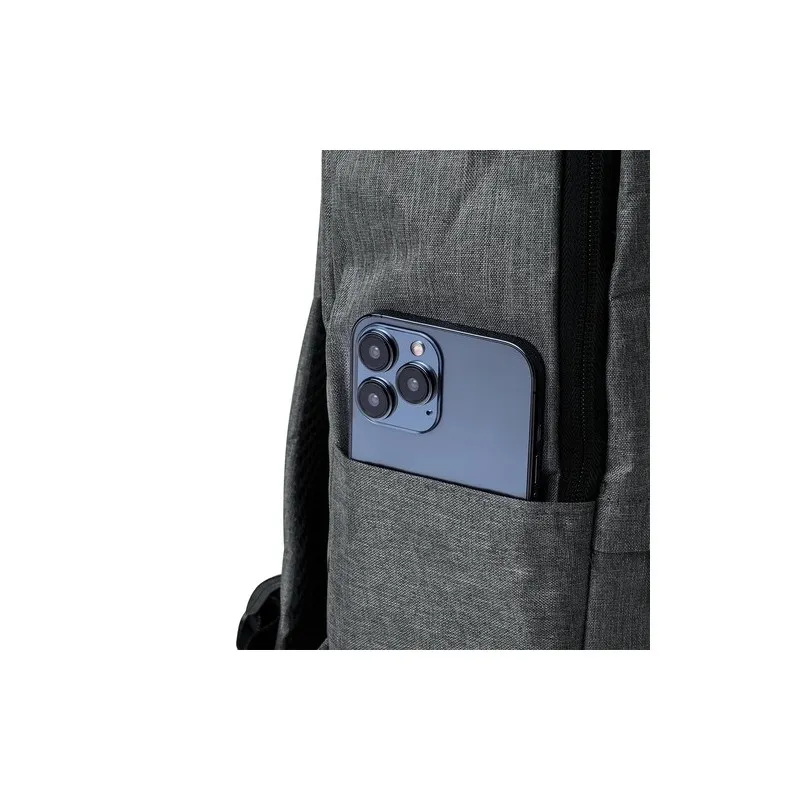 Sac à Dos Écologique Publicitaire Ingria Matières : PU Couleurs : bleu objet promo petit budget