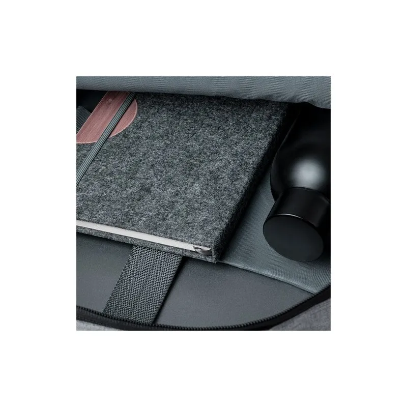 Sac à Dos Écologique Publicitaire Ingria Matières : PU Couleurs : bleu cadeau entreprise pas cher