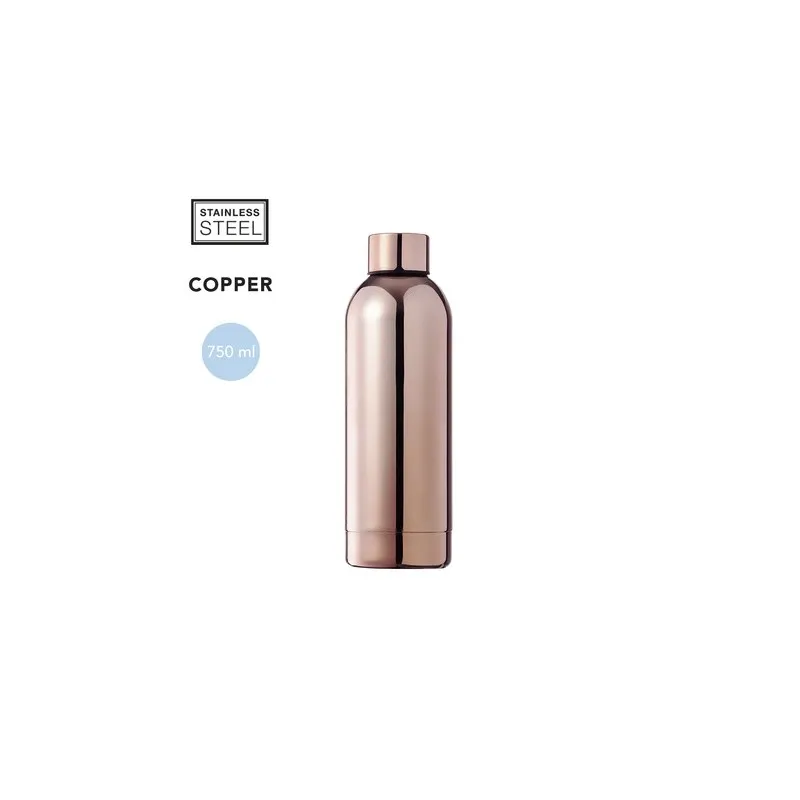 Bidon Écologique et Personnalisable de 500 ml - Filix Matières : acier inoxydable Couleurs : gun