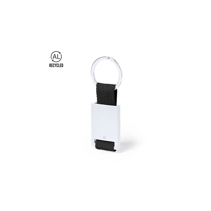 Porte-Clés Écologique Personnalisable Lofly Matières : polyester Couleurs : beige personnalisable avec votre logo