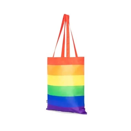 Sac Pratique Écologique Personnalisé pour vos Achats - Rubiros Matières : acier inoxydable Couleurs : argenté goodies publicitai