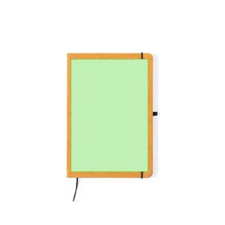 Bloc Notes Écologique Personnalisé pas cher - Tefan Matières : polyester Couleurs : noir objet promotionnel éco-responsable