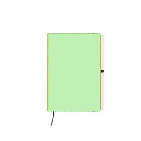 Bloc Notes Écologique Personnalisé pas cher - Tefan Matières : polyester Couleurs : noir cadeau collaborateur premium