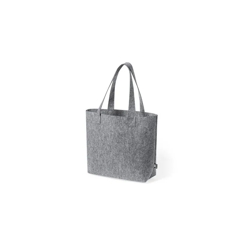 Sac Écologique en RPET Personnalisé pour le Shopping Flavux pas cher Matières : polyester Couleurs : noir cadeau entreprise pas 