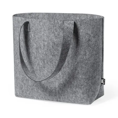 Sac Écologique en RPET Personnalisé pour le Shopping Flavux pas cher Matières : polyester Couleurs : noir goodies publicitaire é