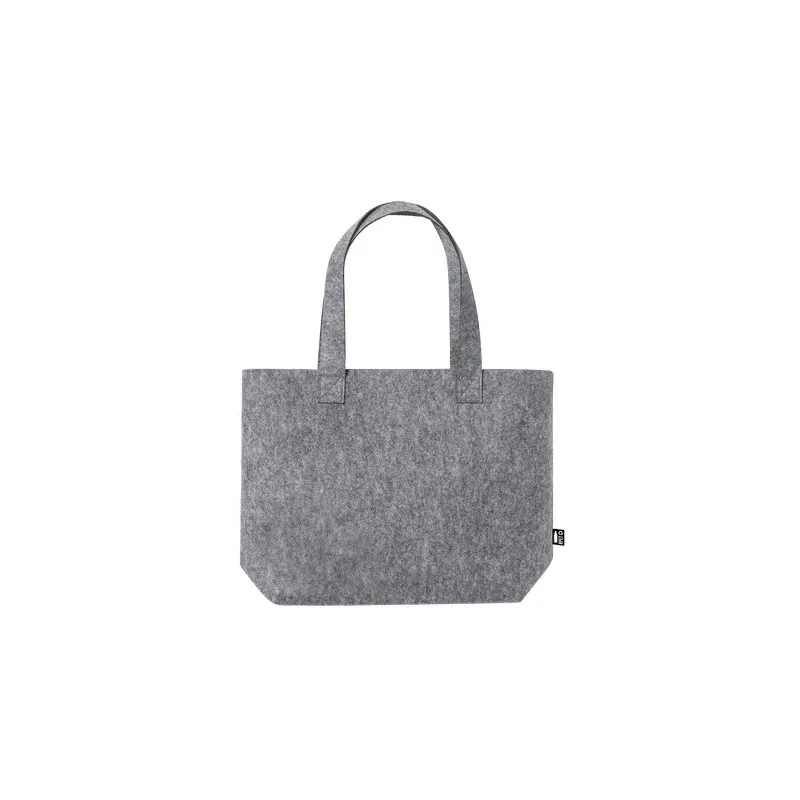 Sac Écologique en RPET Personnalisé pour le Shopping Flavux pas cher Matières : polyester Couleurs : noir marquage laser ultra p