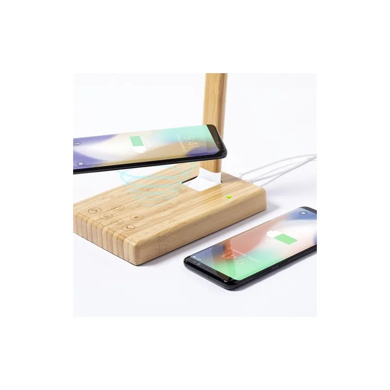 Lampe Écologique et Pratique Chargeur Sleya Matières : polyester Couleurs : multicolore marquage laser ultra précis