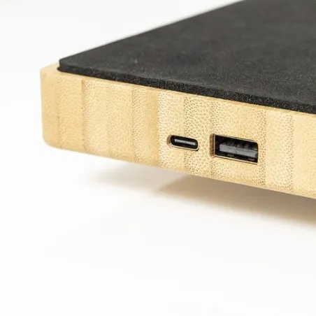 Lampe Écologique et Pratique Chargeur Sleya Matières : polyester Couleurs : multicolore accessoire événementiel unique