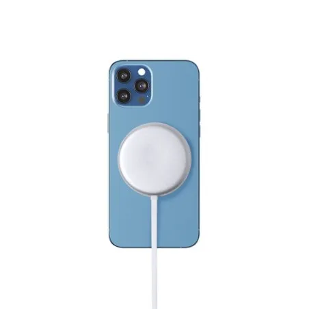 Chargeur Magnétique Sans Fil Personnalisé 10W - Makensy Matières : polypropylène (PP) Couleurs : rouge objet promotionnel éco-re