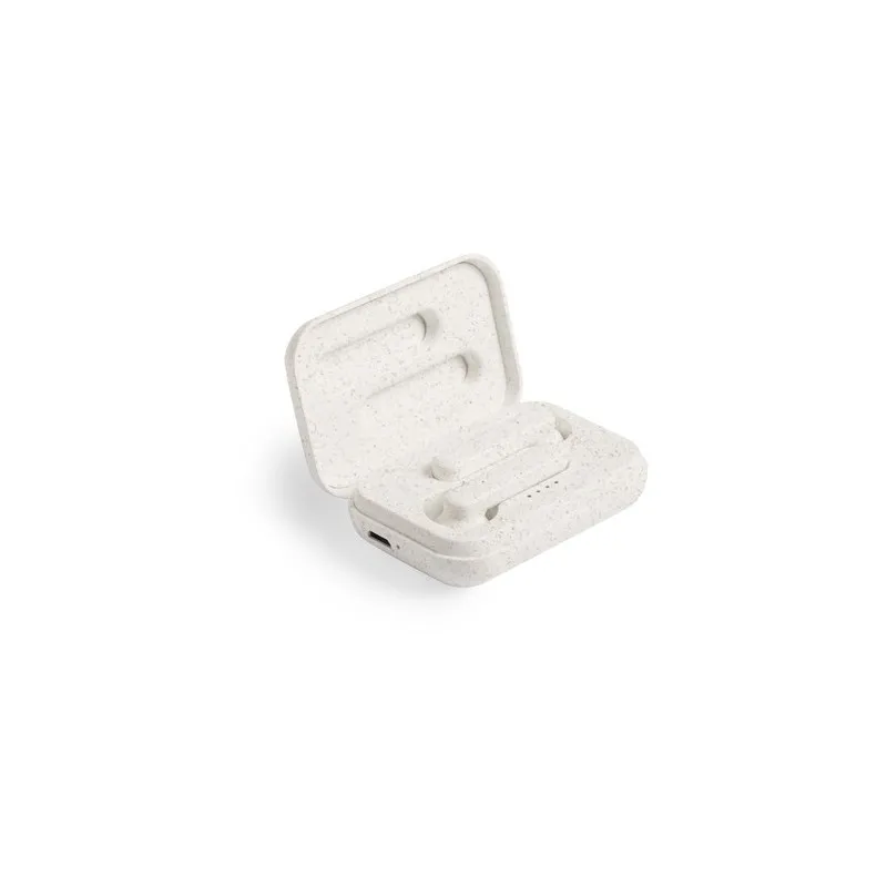 Écouteurs Bluetooth Écologiques Ergonomiques - Vounel goodies publicitaire événementiel