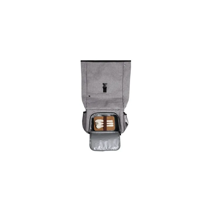 Sac à Dos Glacière Personnalisé Publicitaire Howar Matières : daim Couleurs : bleu clair cadeau entreprise pas cher