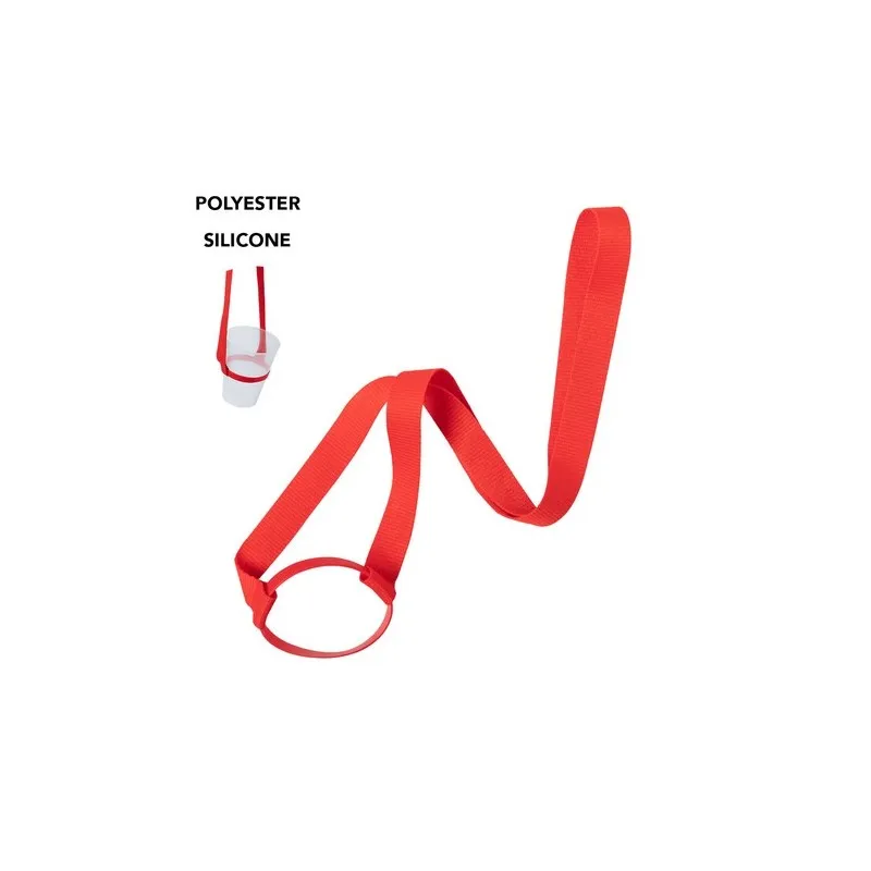 Lanyard Porte Verre Frinly - Pratique et Élégant