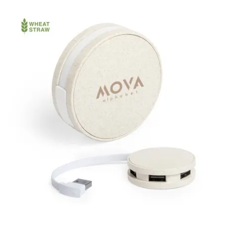 Port USB Brunox : Hub Eco-Friendly 4 Ports