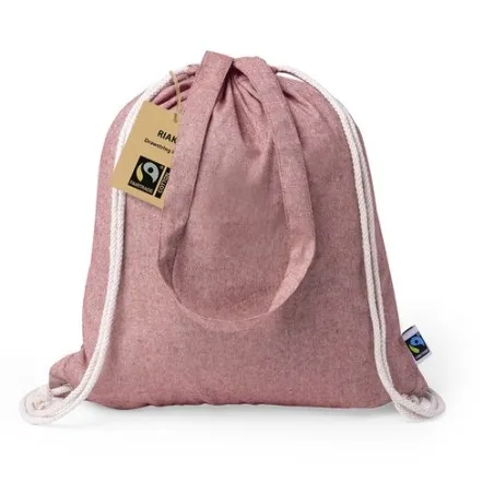 Sac à Dos Éthique Personnalisé Fairtrade Riak Matières : coton Taille textile : 4XL Couleurs : noir profond goodies personnalisé
