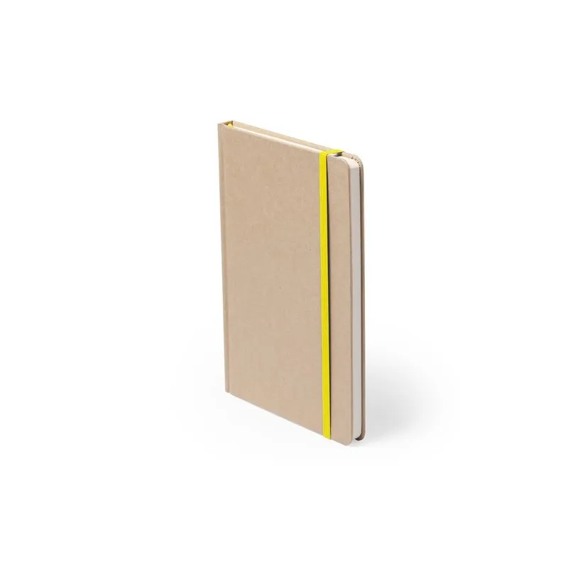 Cahier A5 Écologique Personnalisé Bloc Notes Raimok pas cher Matières : PET recyclé Couleurs : blanc Contenance : 3,5 L cadeau c